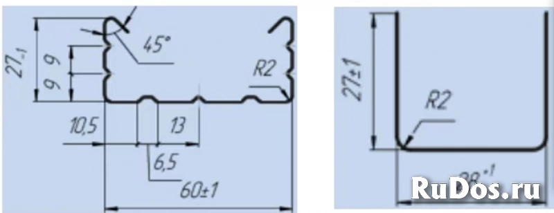 Двухрядное оборудование для производства профилей для гипсокартона 27*28 и 27*60 изображение 3