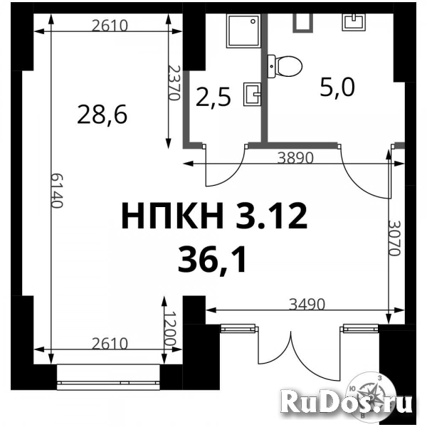 Продам коммерческую недвижимость 36.1 м2 изображение 3