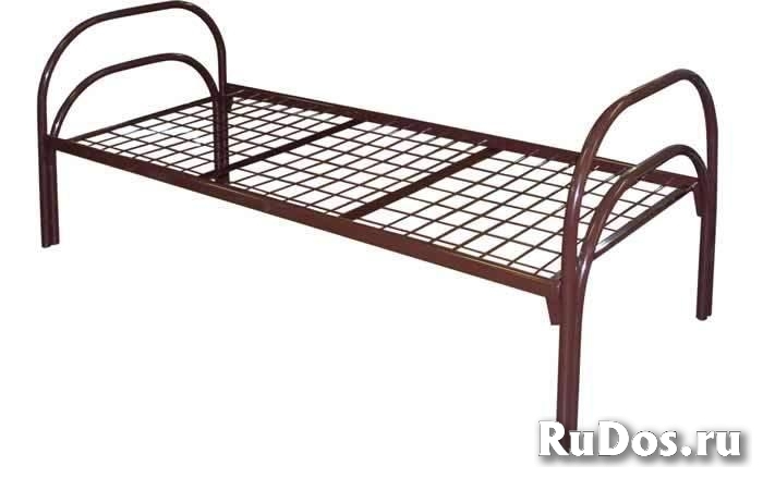 Металлические кровати для воинских частей фото