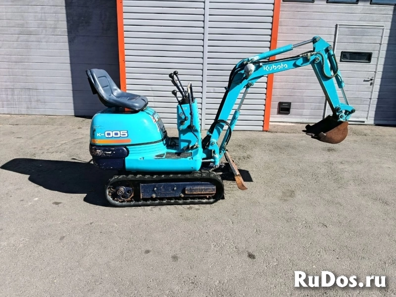 Японский мини-экскаватор Kubota K-005 изображение 7