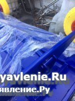 тележка с поворотной осью 800х1500 на желтых беска фотка