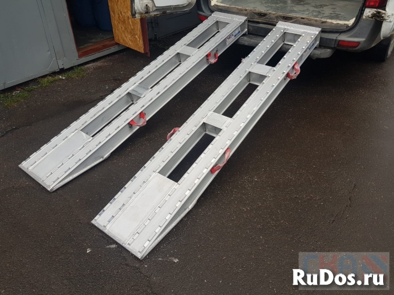 Сходни алюминиевые 18000 кг/на пару, длина 2400 мм фото