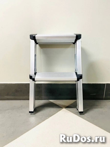 Сверхпрочный стул-стремянка складной 2 ступени изображение 8