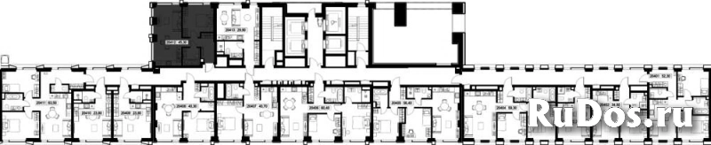 Продам 1 комнатную квартиру 45.3 м2 изображение 3
