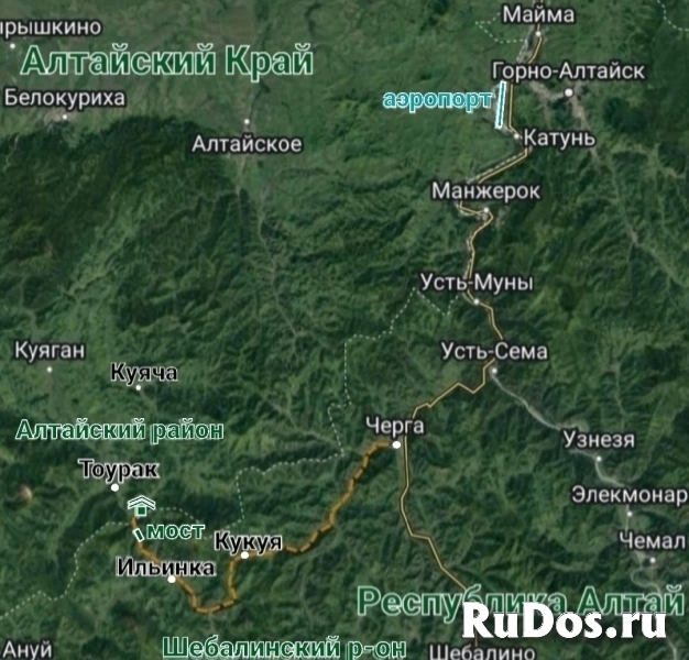 Участок 7.5 сот на Алтае в горах у речки, в дали от цивилизации. изображение 7