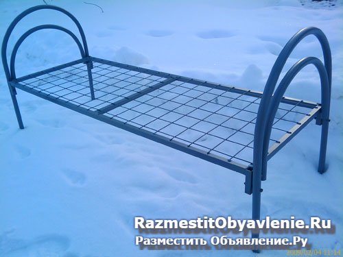 Кровать 200 200 металлическая изображение 5