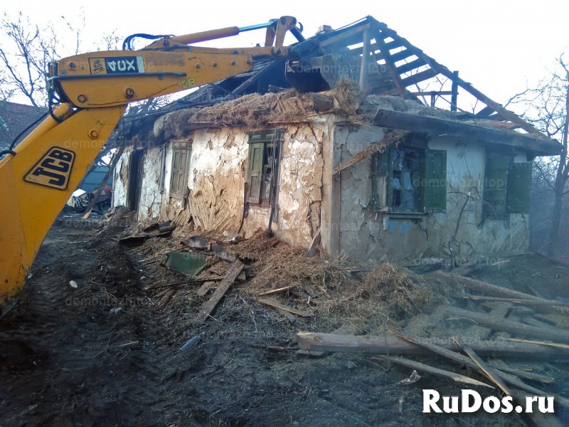 Демонтаж зданий, домов, пристроек изображение 4