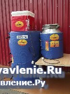 Эффективный обогрев бочек и емкостей фотка
