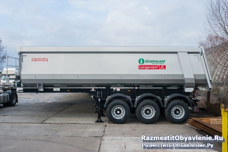 Самосвальный полуприцеп Грюнвальд  V-34 m3 изображение 4