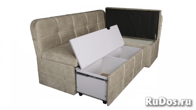 Диван кухонный «Майями» Исп. 2 (тёмно-бежевый) изображение 5