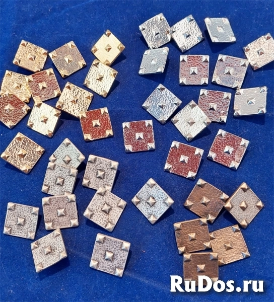 Металлические украшения для кожаных и текстильных изделий изображение 5