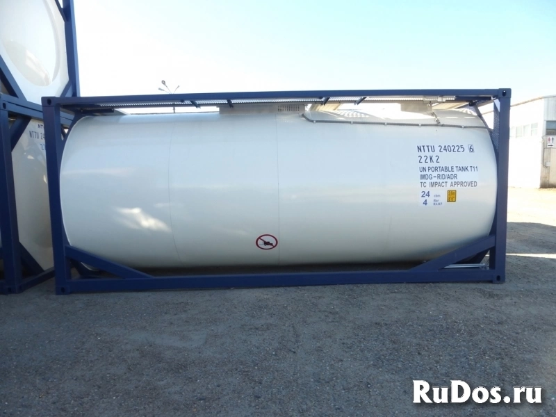 Танк-контейнер (контейнер-цистерна) тип Т11 объём 24000 литров изображение 7