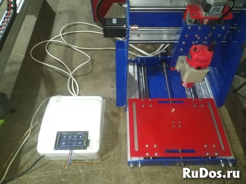 Станок фрезерно-гравировальный ЧПУ СФГ-2424 с рабочим полем 240×240х100 фотка