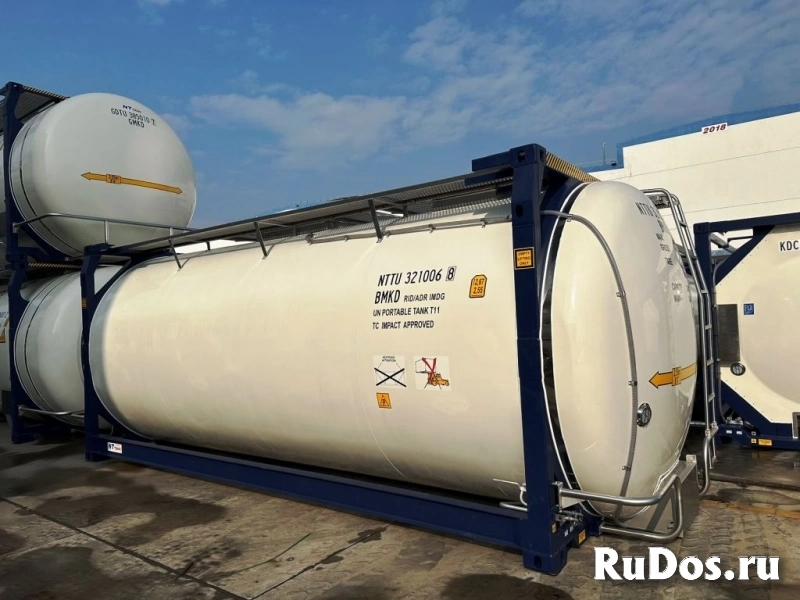 Контейнер-цистерна модели UN Т11 32К SWAP с утеплителем и пароподогревом изображение 7