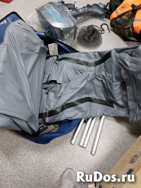 Лодка пвх с мотором комплект НОВЫЙ изображение 6