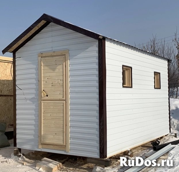 Банька крыша домиком 2500 на 4000 мм фото