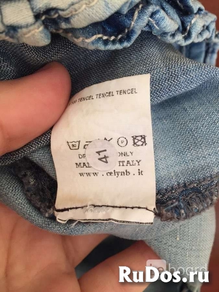 Комбинезон elisabetta franchi celyn m 46 27 б/у шорты джинсовый р изображение 4