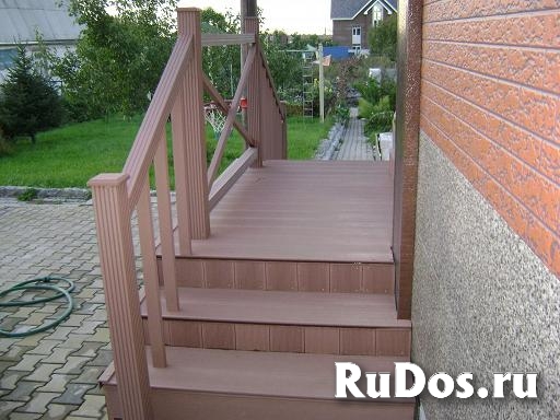 Террасная доска (ДПК) фото