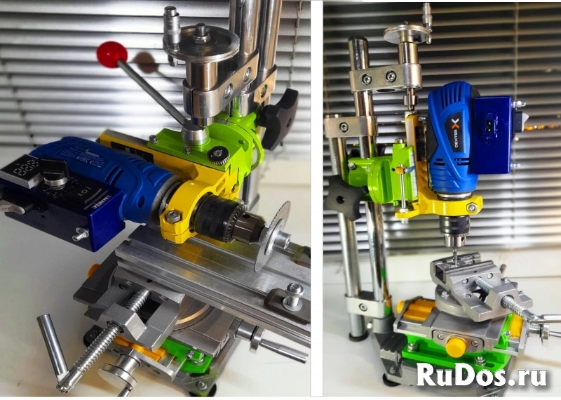 Настольный фрезерно-сверлильный станок для дома и дачи. изображение 3