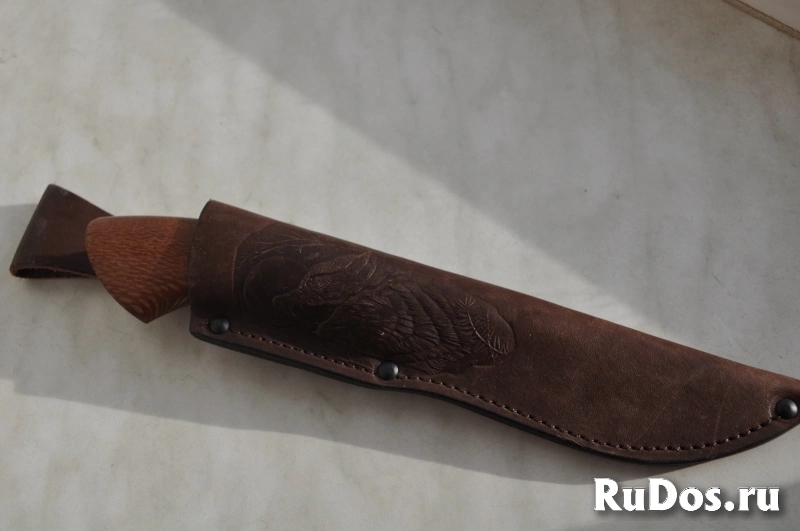 Нож-скинер (шкуродер) ручной работы изображение 6