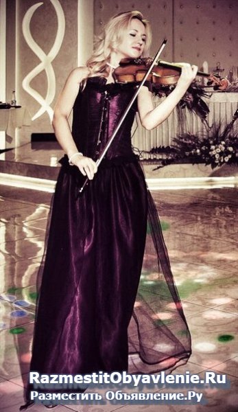 Скрипачка на праздник. Электро-скрипка. изображение 4