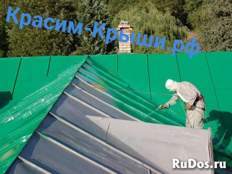 Покраска крыши дома в Апрелевке изображение 3