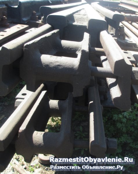 Стрелочный перевод Р65 1/9 пр.2769 пр.2215 б/у комплект фото