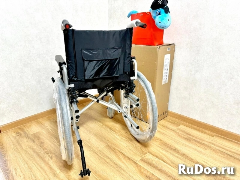 Инвалидная коляска Новая Складная + Доставка изображение 8
