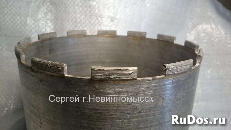 Алмазные коронки д.32-150 мм, 1/2 BSP F изображение 6