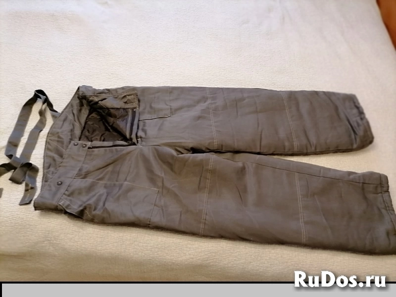 Новые, очень теплые штаны для работы или рыбалки фото