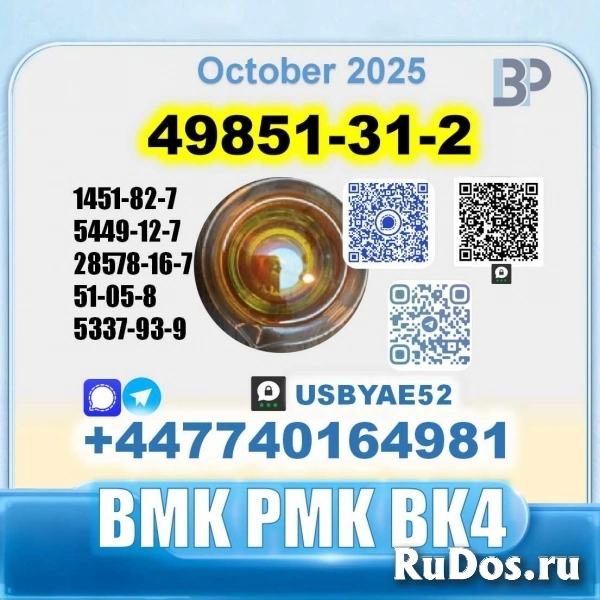 49851-31-2 BVF 2-Bromovalerophenone PMK factory stable supply изображение 3