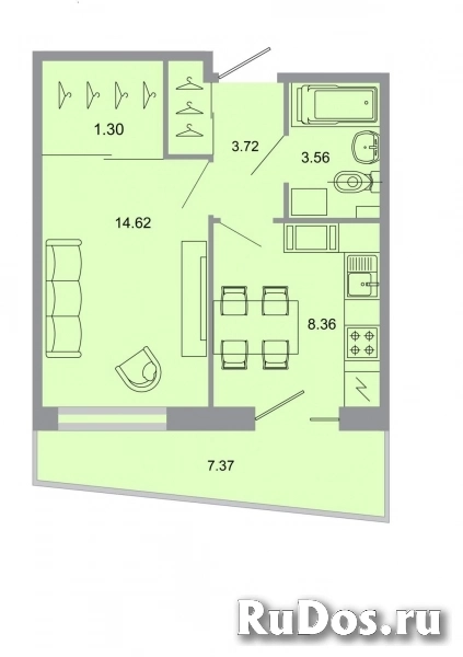 Продам 1 комнатную квартиру 32 м2 фото