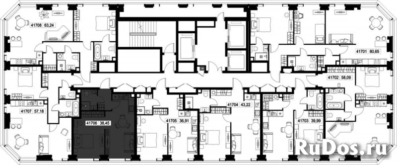 Продам 1 комнатную квартиру 38.45 м2 изображение 3