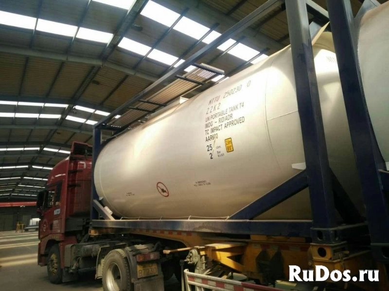 Танк-контейнер тип Т11 объём 25м3 для перевозки растворителей, новый. изображение 10