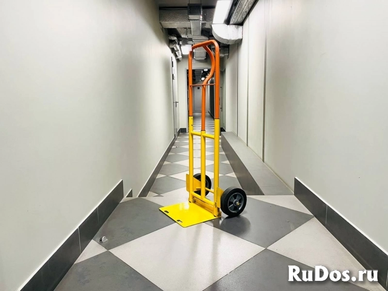 Грузовая тележка раскладная усиленная до 150 кг с откидной платформой изображение 5