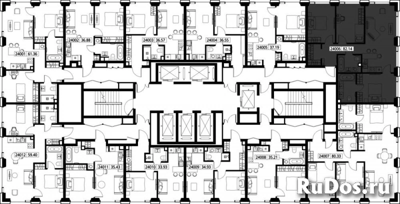 Продам 3 комнатную квартиру 82.14 м2 изображение 3