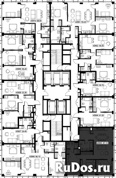 Продам 3 комнатную квартиру 87.1 м2 изображение 3