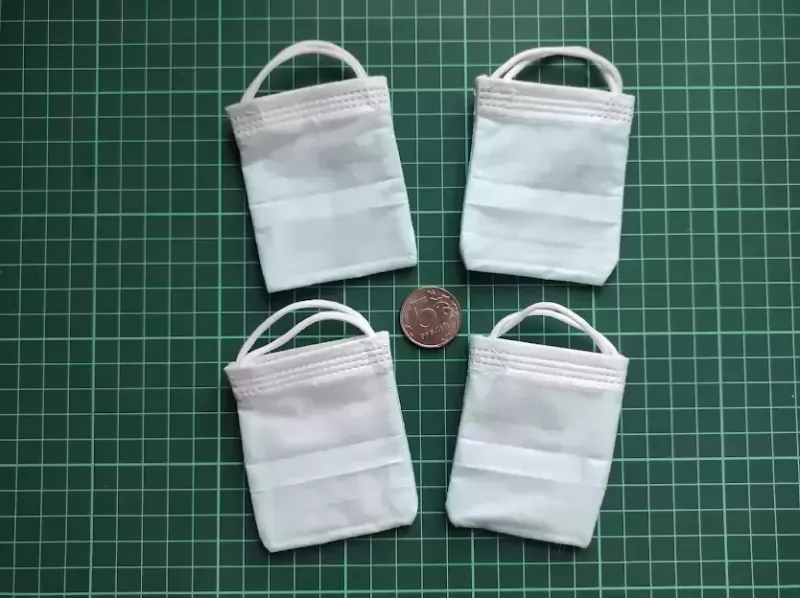 Мешочек сумочка упаковка для сувенира, кукольный аксессуар / ручная работа изображение 4