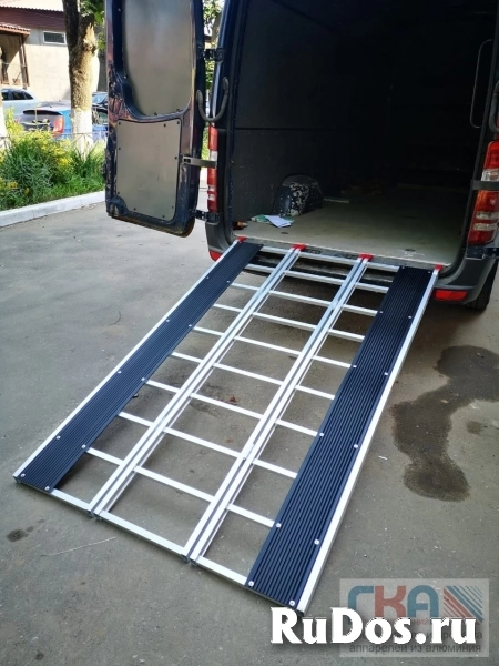 Трап алюминиевый для снегохода фото