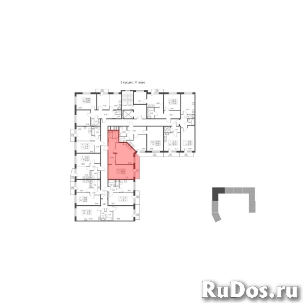 Продам 1 комнатную квартиру 59 м2 изображение 3