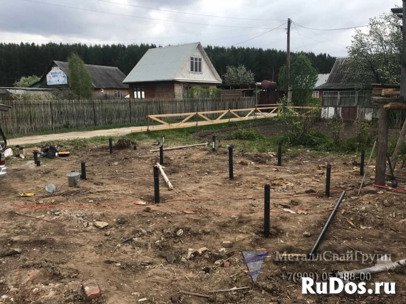 Винтовые сваи — надежный фундамент для домов, теплиц и сельхозполей! изображение 8