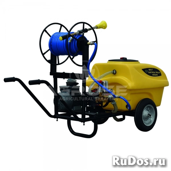 Электрический опрыскиватель на колесах 100л - FJB GROUP LLC фото