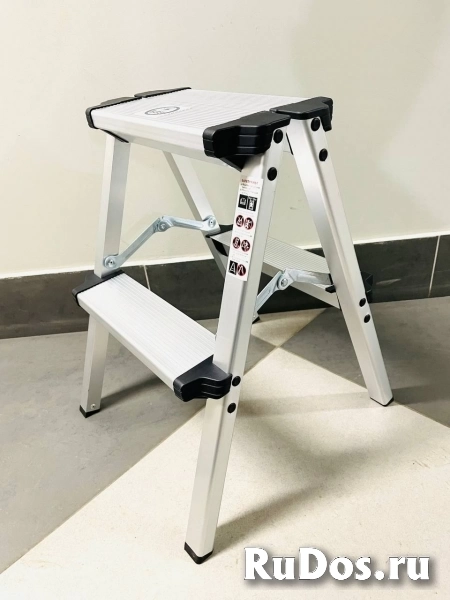 Сверхпрочный стул-стремянка складной 2 ступени изображение 4