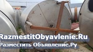 Емкость нержавеющая, объем — 3,5 куб.м., вертикаль фото