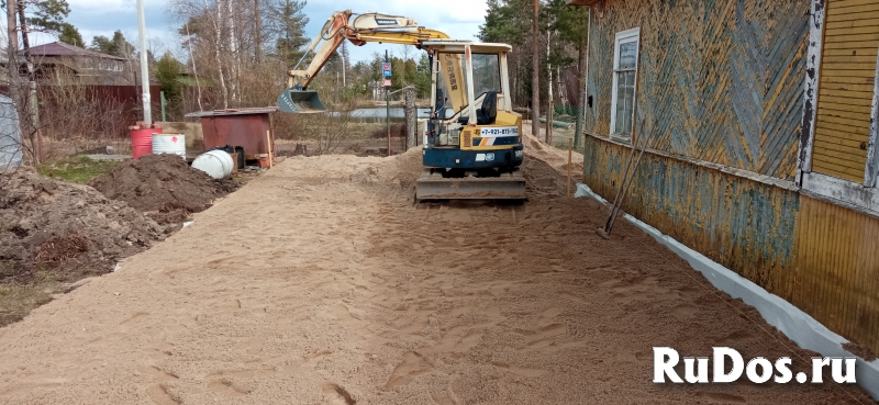 Услуги мини экскаватора изображение 6