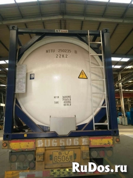 Танк-контейнер объём 25м3 тип Т4, для перевозки бензина, новый изображение 4