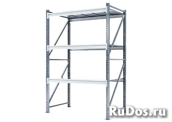 Стеллаж складской среднегрузовой металлический SFM изображение 5