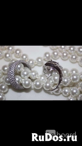 Кольцо новое серебро 19 размер камень аметист фиолетовый сиреневы изображение 3