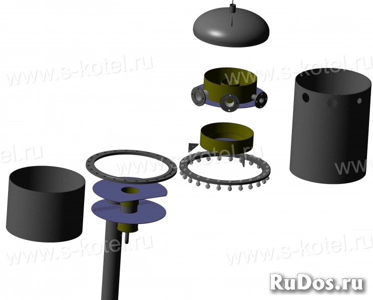 Колонки деаэрационные КДА фотка