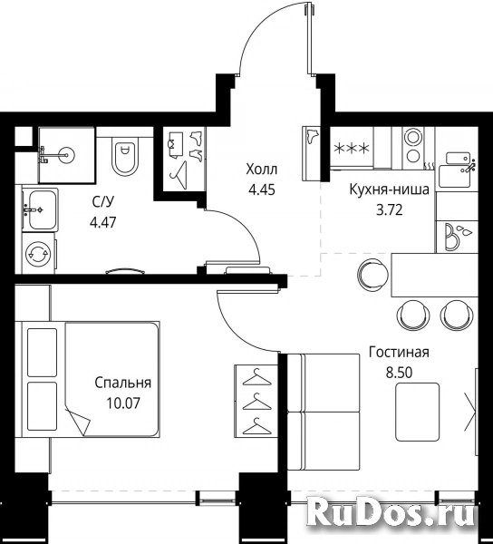 Продам 1 комнатную квартиру 31.21 м2 фотка